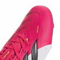 adidas Predator League Gras Voetbalschoenen (FG) Rood Wit Zwart - thumbnail