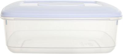 Whitefurze vershouddoos rechthoekig 3 liter, transparant met wit deksel Whitefurze vershouddoos rechthoekig 3 liter, transparant met wit deksel