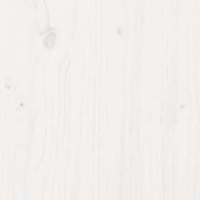 Bedframe massief hout wit 160x200 cm - thumbnail