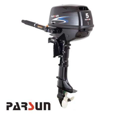 F5BML - Parsun 5 PK 4-Takt TCI - 20 inch Langstaart Buitenboordmotor - Handmatige start - Handbediening (stuurknuppel)
