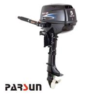 F5BML - Parsun 5 PK 4-Takt TCI - 20 inch Langstaart Buitenboordmotor - Handmatige start - Handbediening (stuurknuppel) - thumbnail