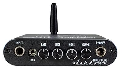 Ashdown Tone Pocket Bluetooth hoofdtelefoon oefenversterker voor bas