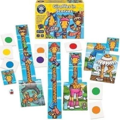 Educatief Spel Orchard Giraffes in scarves (FR)