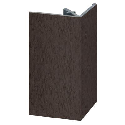 Keralit uitwendig rechthoekprofiel Donkerbruin (2812)