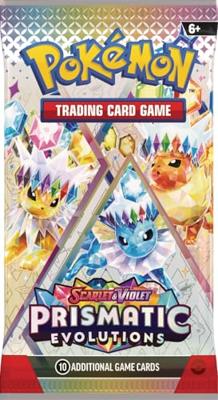 Pokemon TCG Scarlet & Violet Prismatic Evolutions Booster Bundle (6 Booster Packs) Pokemon TCG Scarlet & Violet Prismatic Evolutions Booster Bundle (6 Booster Packs)