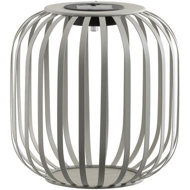 Solar lantaarn Sem - taupe - 20,5xØ20 cm