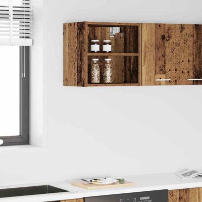 Hangkast met plank Riga Oud Hout 40 x 29,5 x 40 cm Bewerkt hout Hangkast met plank Riga Oud Hout 40 x 29,5 x 40 cm Bewerkt hout