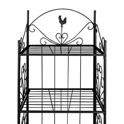 Vierkant Plantenrek Maria (zwart)