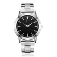 LGT JWLS Vintage Herenhorloge - Zilveren Stalen Band en Behuizing - thumbnail