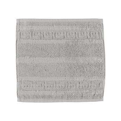 Cawö Cawö Noblesse Uni Gezichtsdoekje Zilver