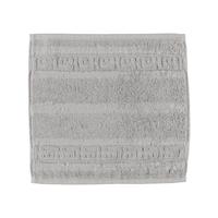 Cawö Cawö Noblesse Uni Gezichtsdoekje Zilver - thumbnail