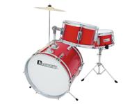 DIMAVERY JDS-203 Kids Drum Set, red - thumbnail