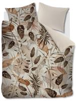 Rivièra Maison Sunset Leafs Dekbedovertrek Brown - thumbnail