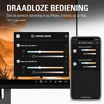 Elgato Key Light Mini ledverlichting Elgato Key Light Mini ledverlichting