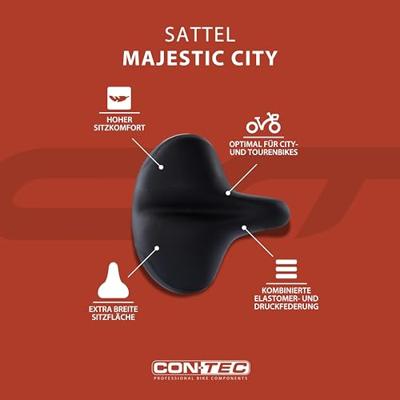 CONTEC zadel "majestic" ct saddle majestic 275 x 284mm