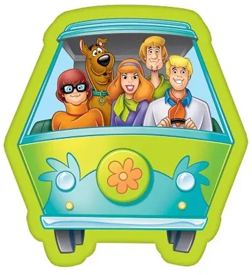 Scooby-Doo Mystery Machine sierkussen 40x33cm Scooby-Doo Mystery Machine sierkussen 40x33cm