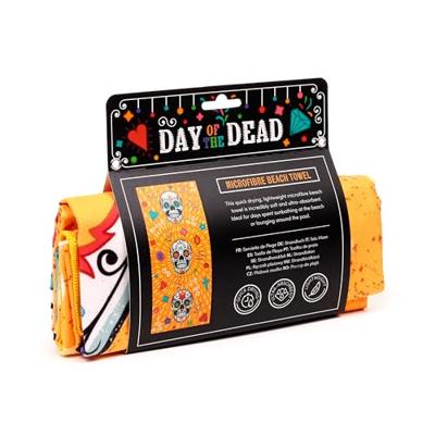 Dia de Los Muertos Microvezel Strandhanddoek