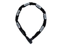 Abus citychain 6800/110 zwart - 5mm dik - sleutelslot - thumbnail