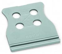 WAGO 734-329 Snoerontlastingsplaat Grijs 1 stuk(s) - thumbnail
