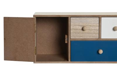 Doos-Juwelenkistje DKD Home Decor 30 x 12,5 x 15 cm Multicolour Hout MDF Doos-Juwelenkistje DKD Home Decor 30 x 12,5 x 15 cm Multicolour Hout MDF