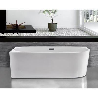 Half Vrijstaand Hoekbad BWS Danielle Links 180x80 Wit