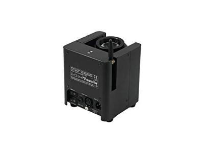 Eurolite AKKU UP-1 QCL LED-wandlamp Aantal LEDs: 1 x 15 W Zwart
