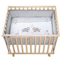 Roba babybox Jumbotwins 100 x 75 x 72,5 cm hout naturel - thumbnail