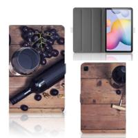 Samsung Galaxy Tab S6 Lite | S6 Lite (2022) Tablet Stand Case Wijn - thumbnail