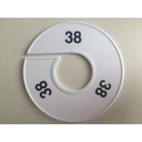 Maatring 11cm wit/zwart 38 - thumbnail