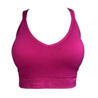 BOX OF 18 SEAMLESS SPORTS BRAS TACCHINI FUCHSIA - thumbnail