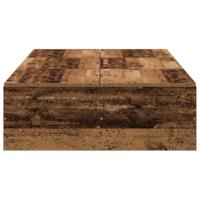 Bedframe met opslag Oud hout 200 x 100 x 31.5 cm Bewerkt hout - thumbnail