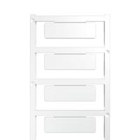 Weidmüller 1877220000 CC 15/49 K MC NEUTR. WS Apparaatmarkering Montagemethode: Vastklemmen Markeringsvlak: 15 x 49 mm Wit Aantal markeringen: 40 40 stuk(s) - thumbnail