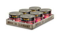 Belcando Single Protein blikje, 6 x 200 g runder, gevarieerd natvoer voor honden, monoproteïne natvoer - thumbnail