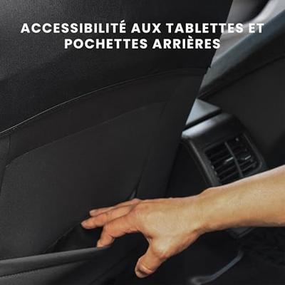 Autostoelhoezen - XLCOVER - Split-design - Airbag compatibel - Hoezen voor voorstoelen, hoofdsteunen en achterbank