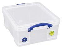 Really Useful Box opbergdoos 18 liter, transparant - thumbnail