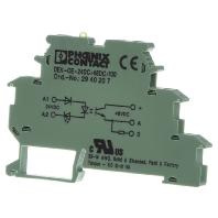 Phoenix Contact Halfgeleiderrelais 2940207 100 mA Schakelspanning (max.): 48 V/DC 10 stuk(s)