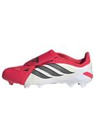 adidas Predator League FT Gras Voetbalschoenen (FG) Kids Rood Wit Zwart - thumbnail
