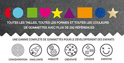 Apli Kids stickers XL cirkels, diameter 45 mm, doos met 4 rollen in 4 kleuren Apli Kids stickers XL cirkels, diameter 45 mm, doos met 4 rollen in 4 kleuren