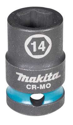 Makita E-16106 Impact Black Krachtdop 1/2" kort | 14 mm - thumbnail