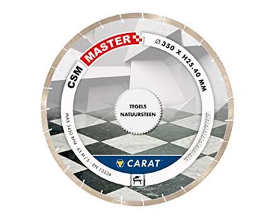 Carat diamantzaag tegels ø350x25,40mm, csm master - csmm350400 - csmm350400
