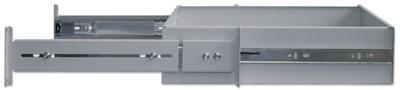 Intellinet 714921 19 inch Schuiflade voor patchkast 2 HE Geschikt voor kastdiepte: vanaf 450 mm Grijs-wit (RAL 7035)