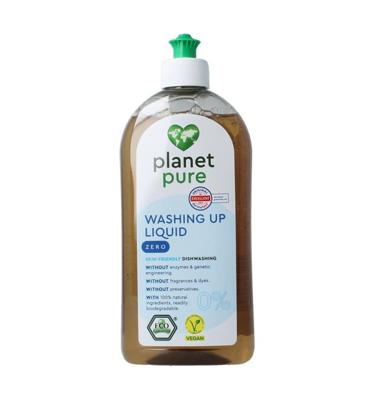 Planet Pure Afwasmiddel 0% zero 500 Milliliter