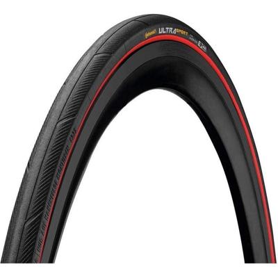 Schwalbe Buitenband continental (25-622) 700-25c ultrasportiii zw/rd vouwband