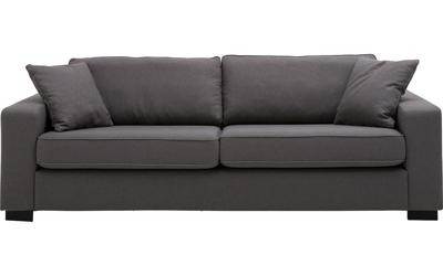 Goossens Bank Timo grijs, stof, 2,5-zits, stijlvol landelijk Goossens Bank Timo grijs, stof, 2,5-zits, stijlvol landelijk