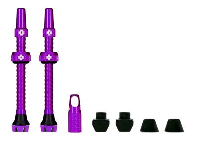 Muc-Off Muc off tubeless valve v2 sv (44mm) colour: purple aluminium