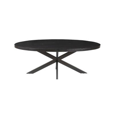 Eetkamertafel Scarlett Magnolia Zwart 200 cm