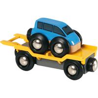 BRIO World Autotransporter met oprijplaat - thumbnail