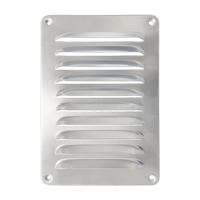 Schoepenrooster 15x21.5 alu - thumbnail
