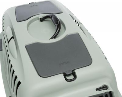 TRIXIE BE ECO VERVOERSBOX CAPRI ANTRACIET / GRIJS-GROEN 55X37X34 CM TRIXIE BE ECO VERVOERSBOX CAPRI ANTRACIET / GRIJS-GROEN 55X37X34 CM