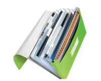 Projectmap leitz wow voor a4 6 vaks pp groen - thumbnail